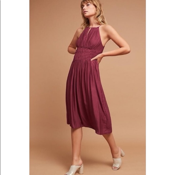 Anthropologie Moulinette Soeurs Smocked Midi Dress - Picture 12 of 15